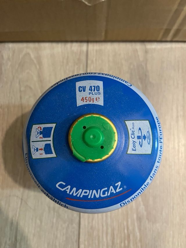 Campingaz bombona CV470 y Super Carena R