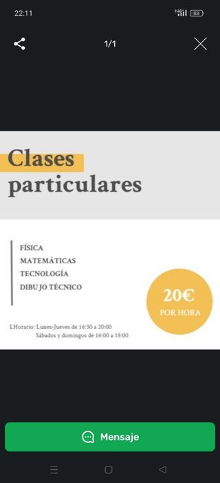 Clases particulares