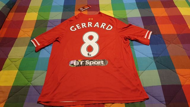 Maglia Liverpool Home #8 GERRARD Foundation Match