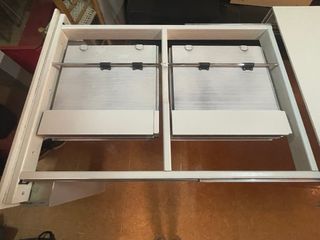 mesa grande y pequeña color blanco