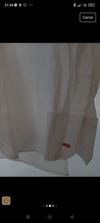 Camisa / blusa blanca. Zara 