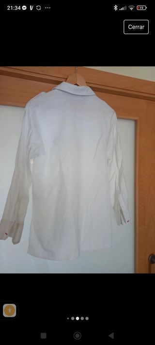 Camisa / blusa blanca. Zara 