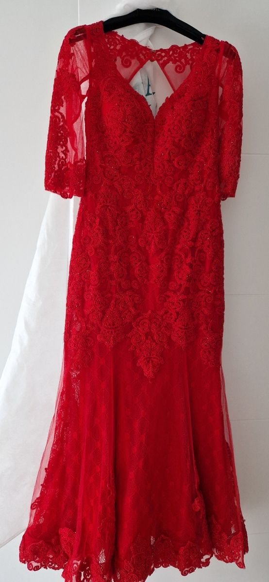 Vestido de Fiesta rojo