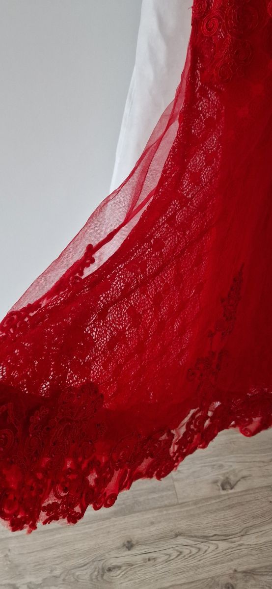 Vestido de Fiesta rojo