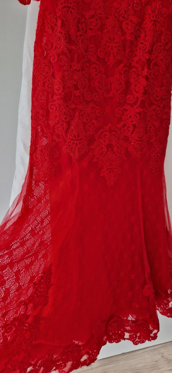 Vestido de Fiesta rojo