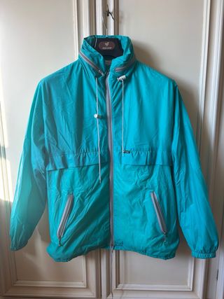 Giacca K-Way Vintage blu acqua