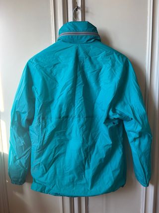 Giacca K-Way Vintage blu acqua