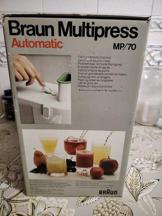 Licuadora exprimidor Braun 200W