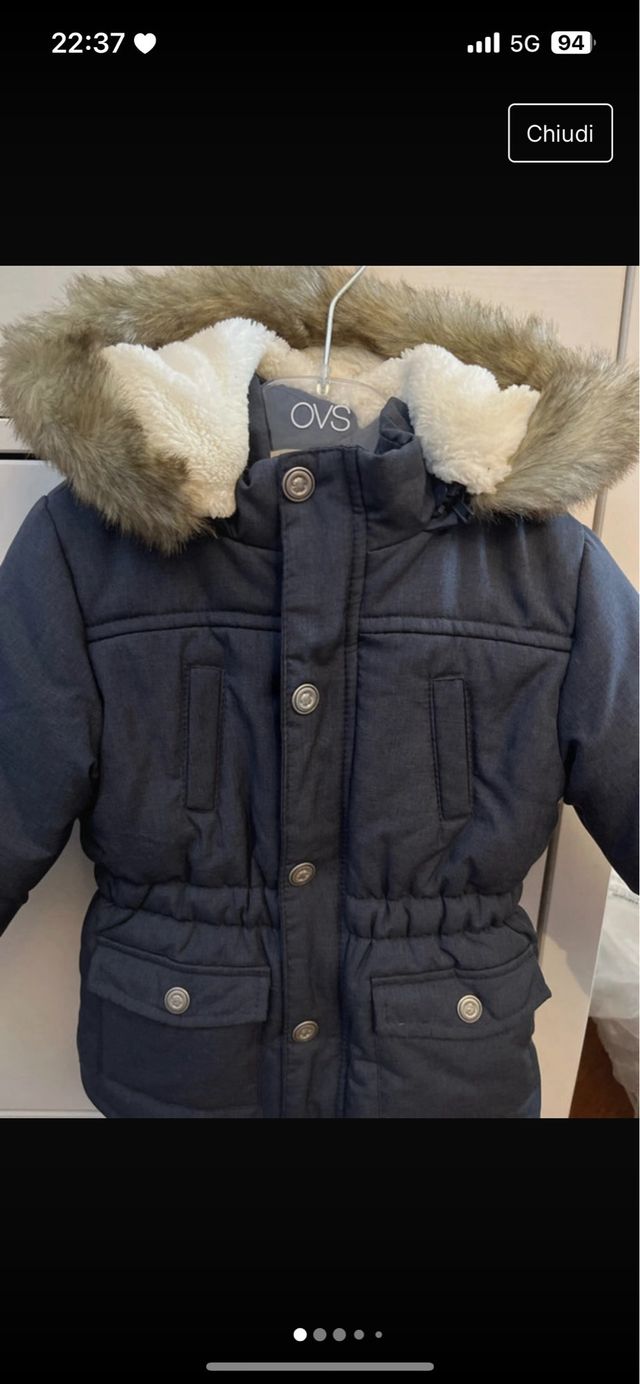 Giubotto chicco tg 18 mesi bambino