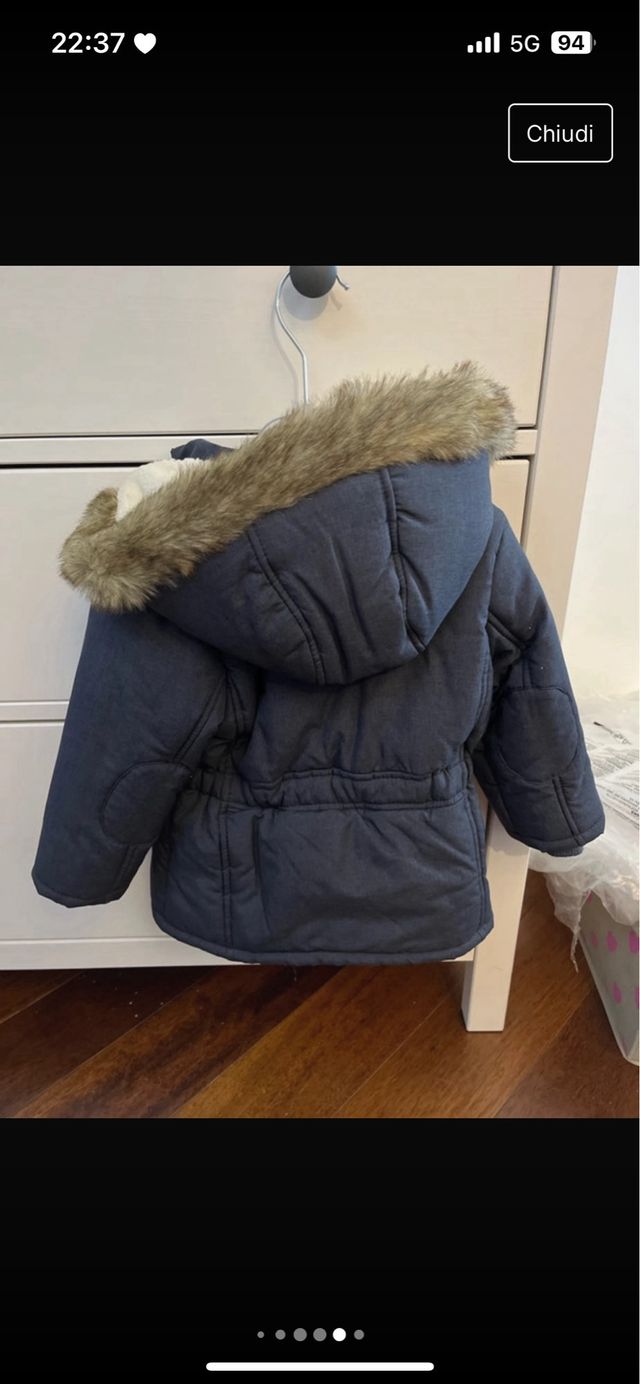 Giubotto chicco tg 18 mesi bambino