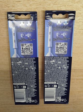 8x Recarga Oral B Pro Sensitive Clean Brancas Novo