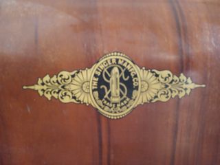 Máquina de coser Singer de 1922.