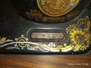 Máquina de coser Singer de 1922.