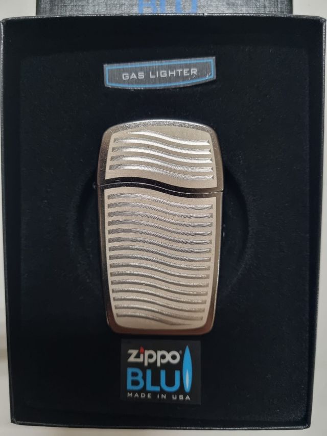 ZIPPO BLU DE GAS NUEVO