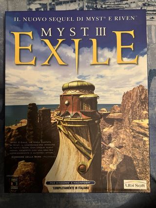 Mist III - Exile PC Game CDROM Big Box 2002 italia