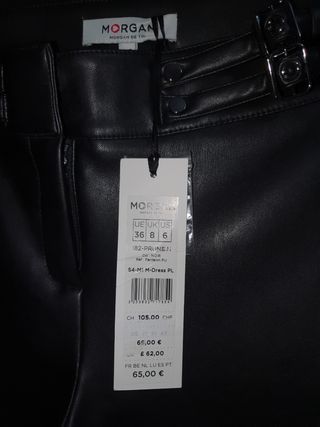 Pantalón Morgan polipiel Talla  36