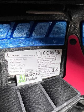 Casco de esquí Atomic Backland UL talla L(59-63cm)