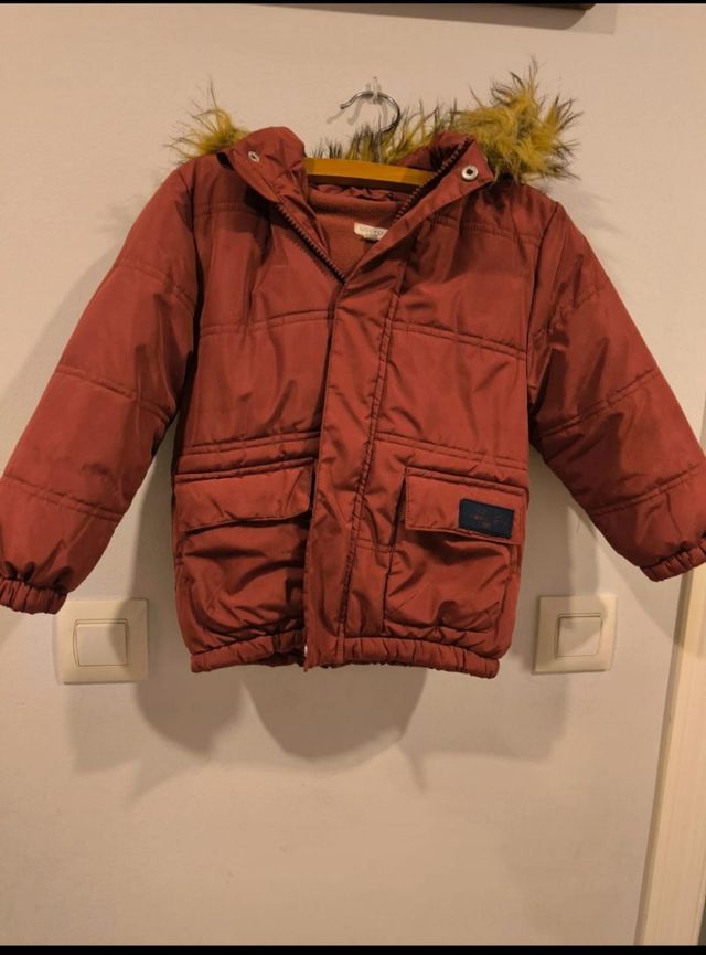 Abrigo plumas talla 3