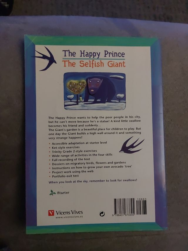 Libro inglés The Happy Prince