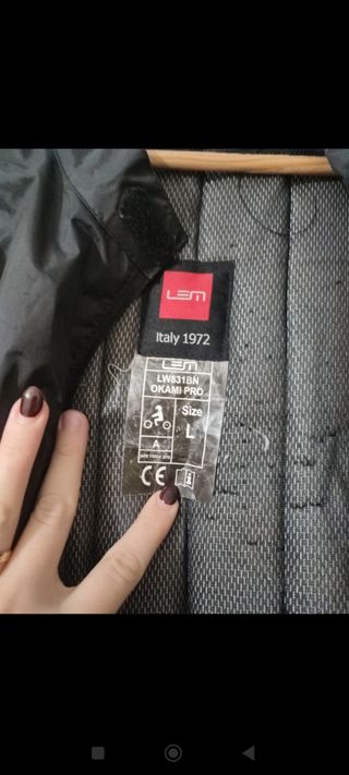 Chaqueta moto