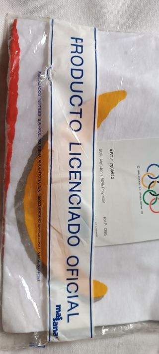 Camiseta OFICIAL Juegos Olímpicos Barcelona 92 XL