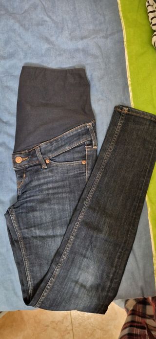 Pantalón Vaquero Jeans Embarazo Premamá T34 H&M