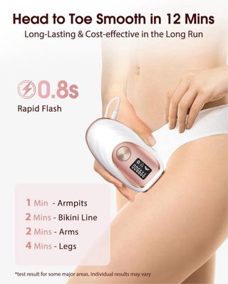 Depiladora laser luz pulsada