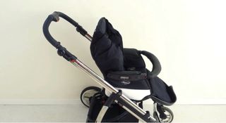 Bebécar trío azul marino-blanco