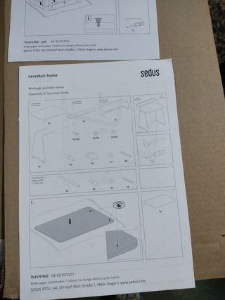 Mesa escritorio SEDUS