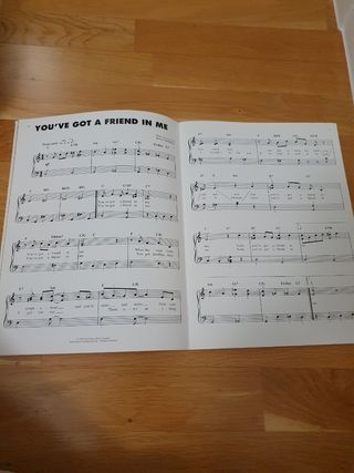 Partituras piano Toy Story