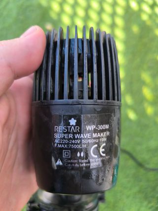 Bomba circulación de agua acuario marino o dulce.