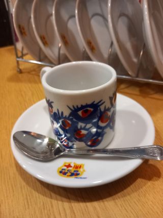 JUEGO TAZAS CAFE FCB BARCELONA BARÇA