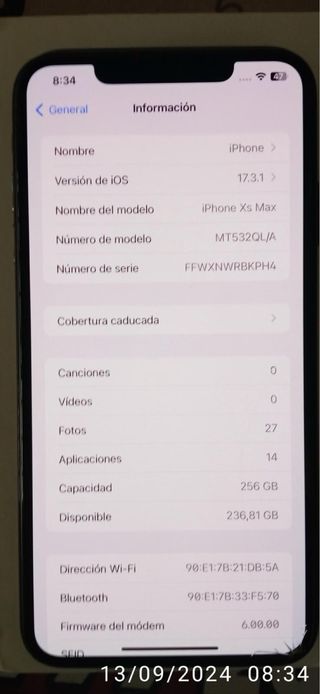 OFERTA Ip11 128 y XS MAX 256