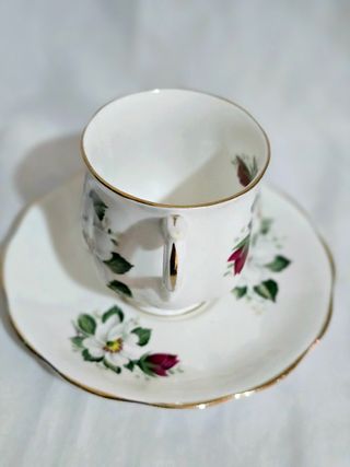 Taza espresso de porcelana Inglesa