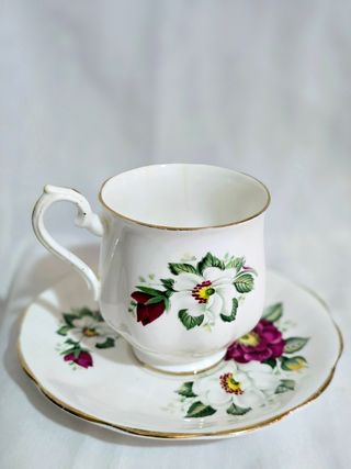 Taza espresso de porcelana Inglesa
