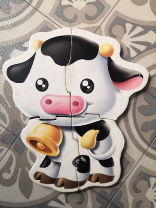 Puzzles infantil educa animales 