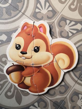 Puzzles infantil educa animales 