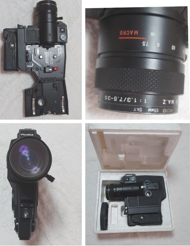 Tele converter canon c-8 y fujica single-8 ZXM