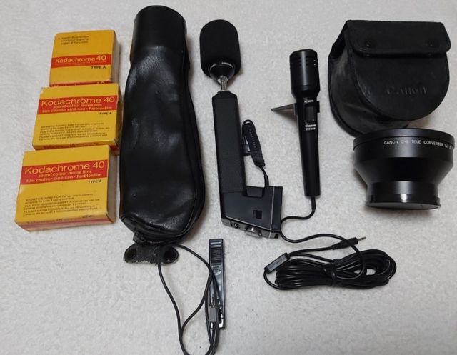 Tele converter canon c-8 y fujica single-8 ZXM