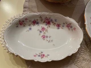 Antico servizio piatti Mitterteich Rosella