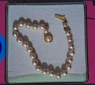 Juego perlas bisuteria vintage