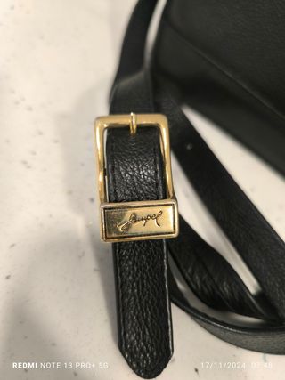 BOLSO DE PIEL Y ANTE FAMPEL
