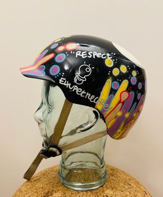 Casco de sk8 BERN serigrafiado Xupet Negre M