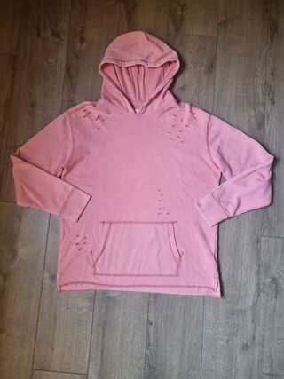 Sudadera Hollister rosa L Hombre
