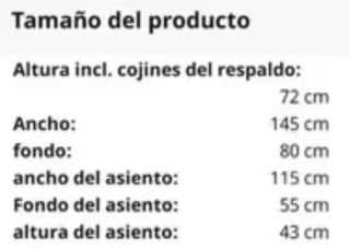 Sofa dos plazas