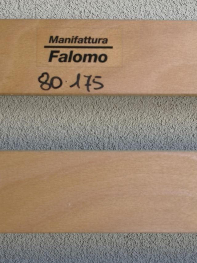 Rete con doghe legno regolabili