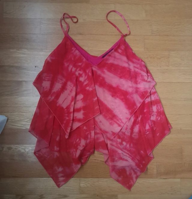 Camiseta desigual tallaL