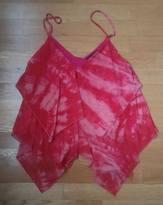 Camiseta desigual tallaL