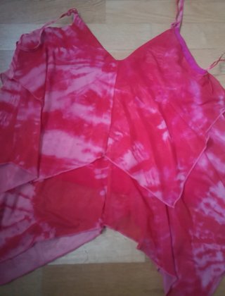 Camiseta desigual tallaL