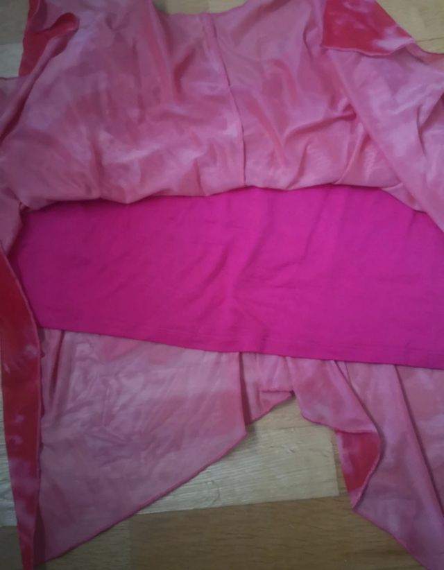 Camiseta desigual tallaL